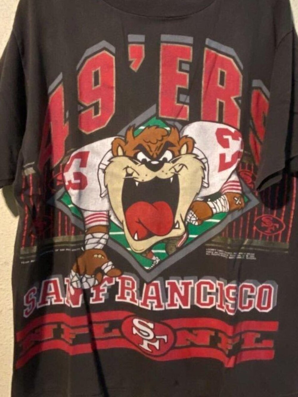 Taz NFL Sf 49Ers Looney Tunes Shirt Unisex T-Shirts  252